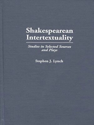 cover image of Shakespearean Intertextuality
